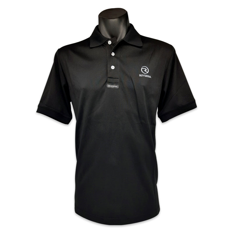 Men's Riviera Polo Shirt in Black