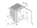 Fridge/Freezer 118L Vitrifrigo C115i