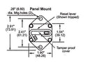 Circuit Breaker Busman Mount Panel 80A