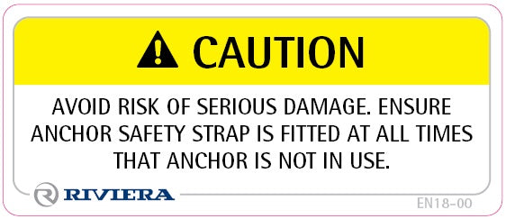 Label Safety Avoid Risk Of Serious Damage 18-00