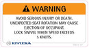 Label Safety Unexpected Seat Rotation 23-07