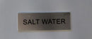 Label 'Salt Water' 60 X 20Mm