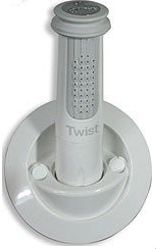 Whale Twist Hand Showers Angled Housing