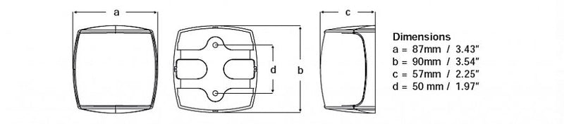 Light Nav LED Port white