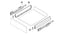 Drawer Kit Nova Pro Scala Silver 90x500mm