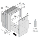 Fridge Vitrifrigo 12-24v DW51RF OCX2