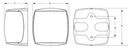 Light Nav LED STBD White