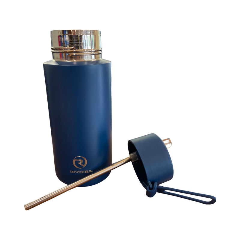 Frank Green Reusable Bottle 1Ltr Deep Ocean