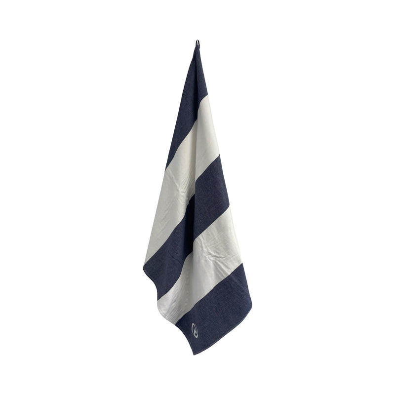 NEW Riviera Beach Towel Block Stripe - Indigo