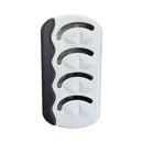 Panel Switch 4Way Wht Contour II