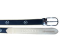 NEW Riviera Ladies Belt Leather Natural/Navy