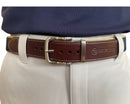 NEW Riviera Men's Belt Leather Brown/Navy