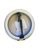 Hatch Round Bomar All White 12In