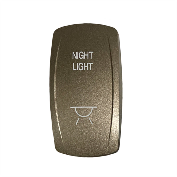 Actuator Switch Cover Night Light - Silver