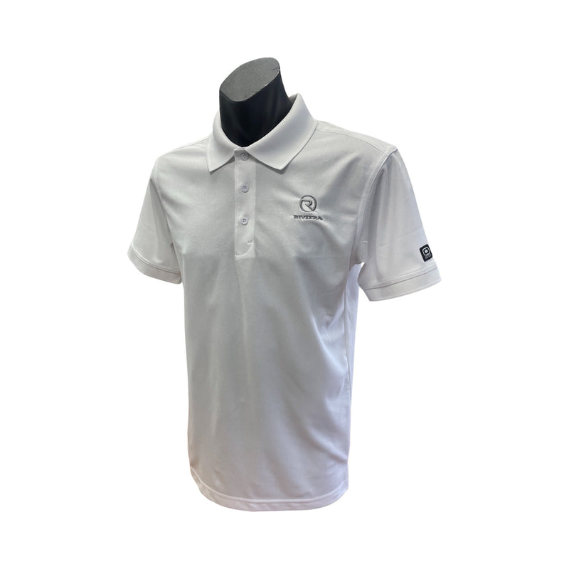 Mens Riviera Polo - White