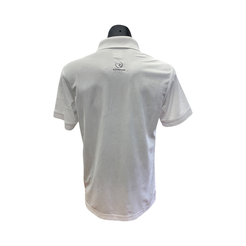 Mens Riviera Polo - White