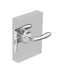 Chrome Locking Door Handle - Right Outward