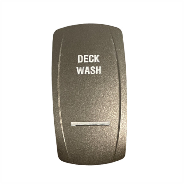 Actuator Switch Cover Deck Wash - Silver