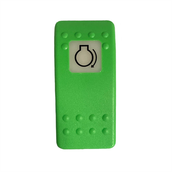 Actuator Switch Cover Start Green