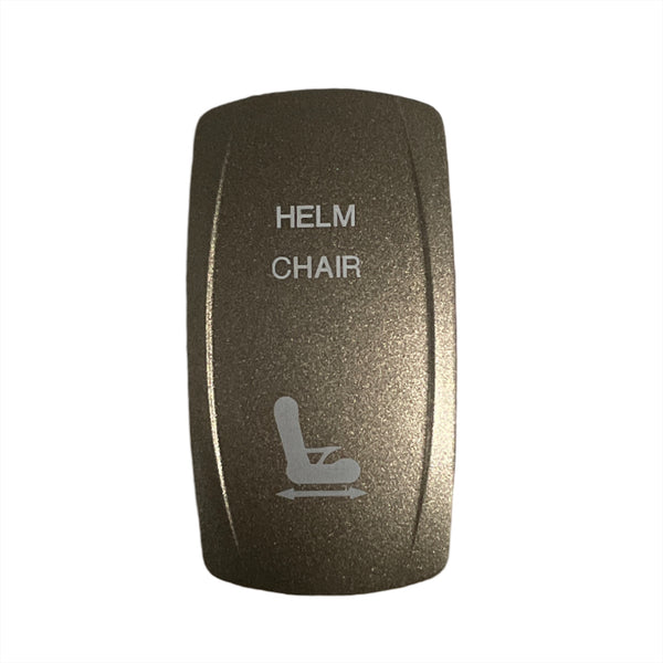 Actuator Switch Cover Helm Chair - Silver