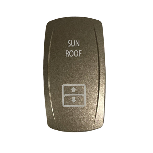 Actuator Switch Cover Sunroof - Silver