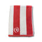 NEW Riviera Beach Towel - Coral/White Stripe