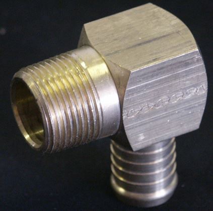 Elbow Brass T/Fit P6/90D 3/4T X 3/4M/Bsp