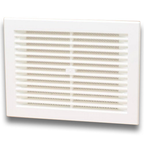 White Vent Grill - 285x 244mm