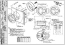 Latch Pull Flush Round SS Small