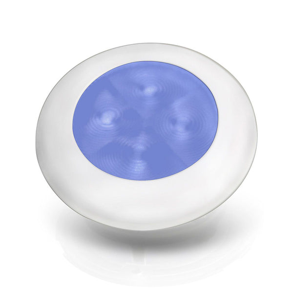 Blue Round 24V LED Courtesy Light