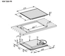Cooktop Miele 3 Zone Ind. KM7200FR 240v