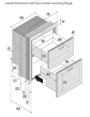 Freezer SS 2 Draw Vitrifrigo 12-24v DW210