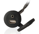 USB & 3.5mm AUX Cable Flush Mount