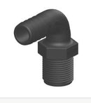 Elbow Hose Tail 19mm 90d C'site 3/4" Blk