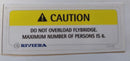 Label Safety Do Not Overload FB Max 6 13-02