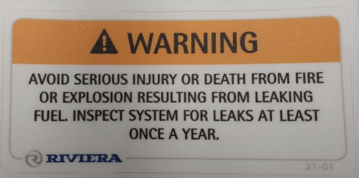 Label Safety Avoid Serious Injury 21-01