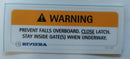 Label Safety Prevent Falls Overboard 23-00