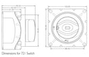 Heavy Duty Battery Master Switch 600A (SUR 720)