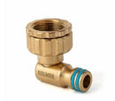 Adaptor Tap Brass Holman 12mm Swivel