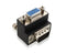 Adaptor VGA 90deg M-F