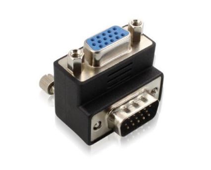 Adaptor VGA 90deg M-F