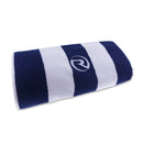 Riviera Beach Towel - Navy/ White