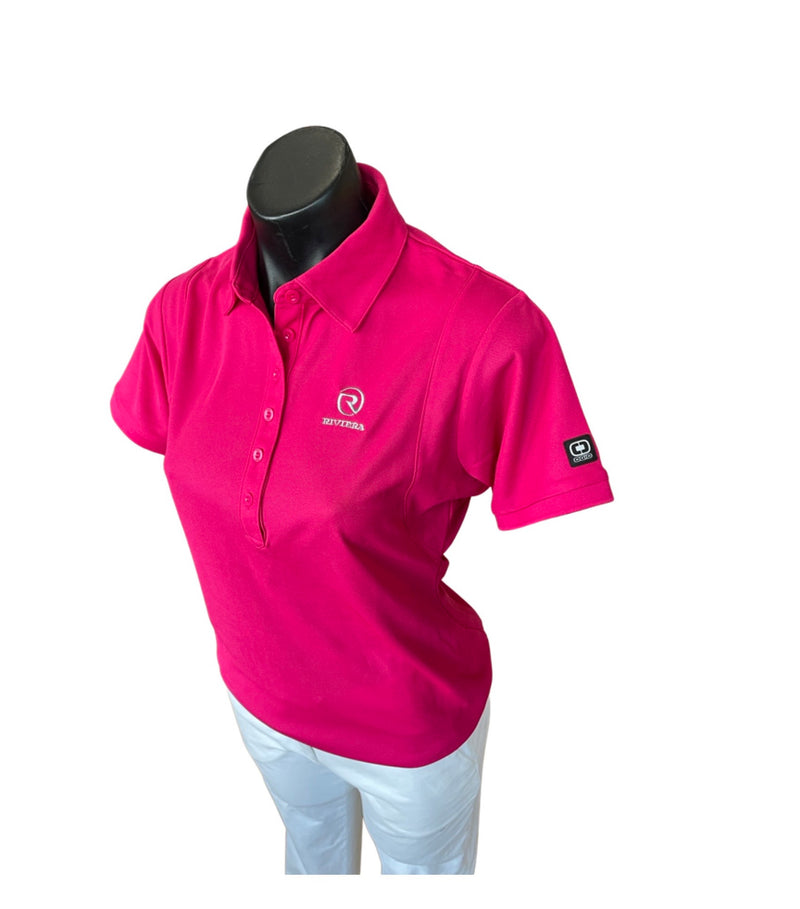 NEW Ladies Riviera Polo - Pink