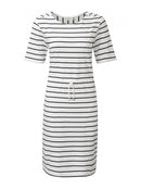 Dress Maddie Stripe WHT