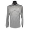 Mens Riviera Lifestyle Long Sleeve Polo - Silver