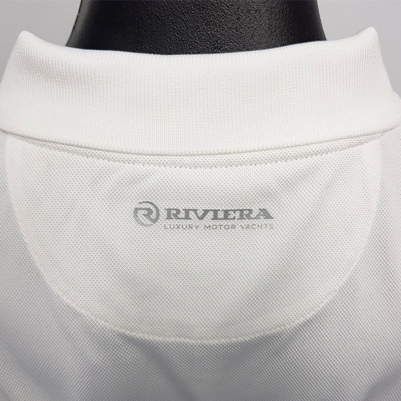 Mens Riviera Polo - Silver