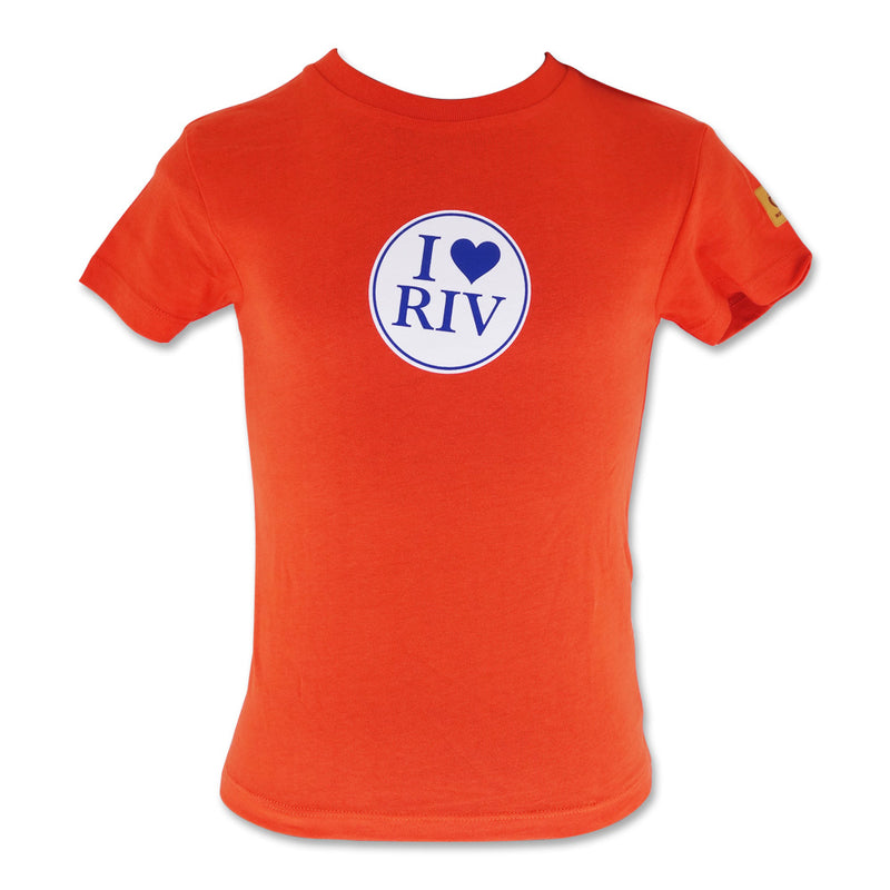 Boys Tee - Orange I love RIV