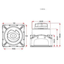 Dual Operation Voltage Sensitive Switch HD Optic 12/24V 500A MC6