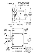 Circuit Breaker IEG Magnetic Single Pole 20A