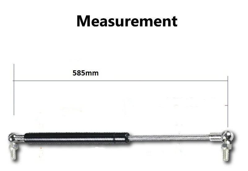Gas Strut Only SS 585mm 30kg
